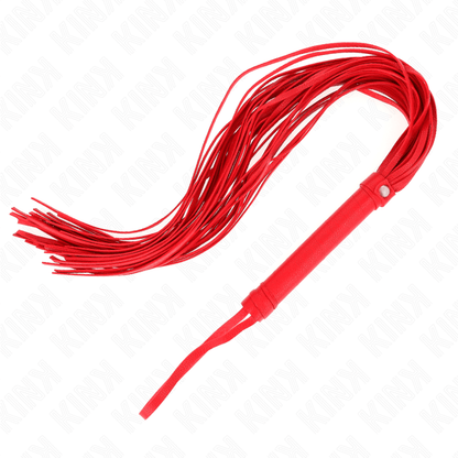 KINK - ROTE WEICH-PVC-PEITSCHE 70 CM - Vanelion Paradise