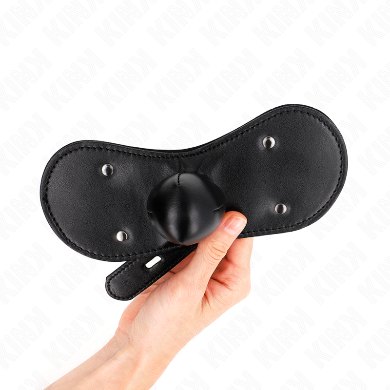 KINK - BALL GAG MUNDMASKE MIT SCHLOSS VERSTELLBAR 42-60 CM