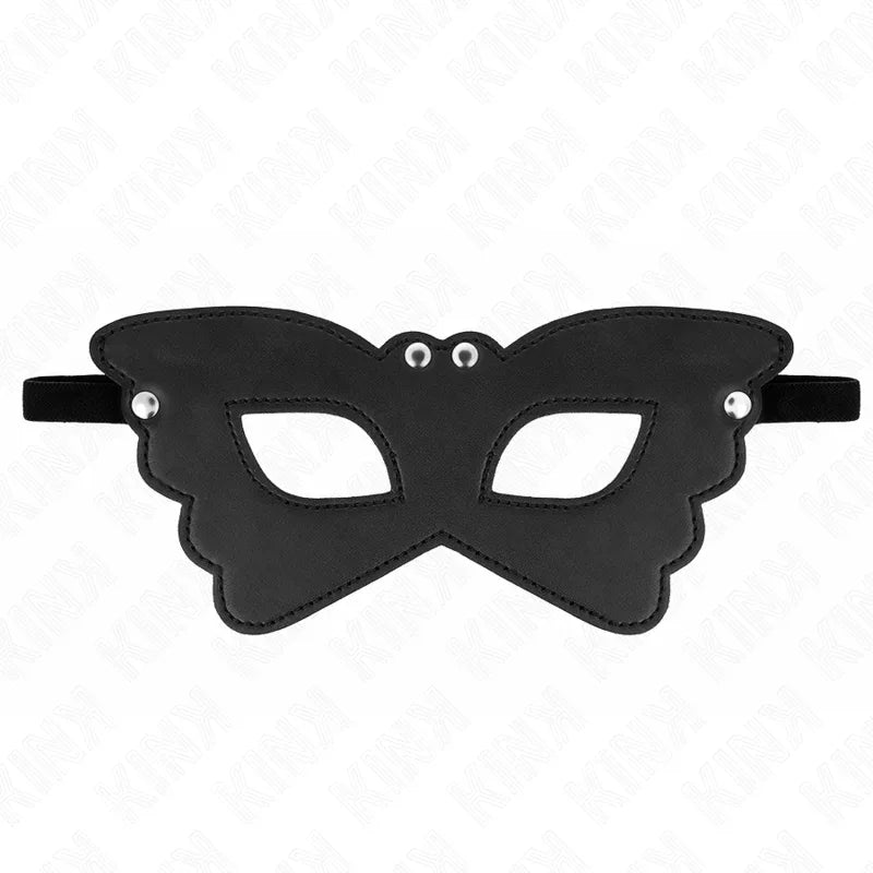 KINK - SCHMETTERLINGSFORM-KUNSTLEDERMASKE 20 x 9 CM - Vanelion Paradise