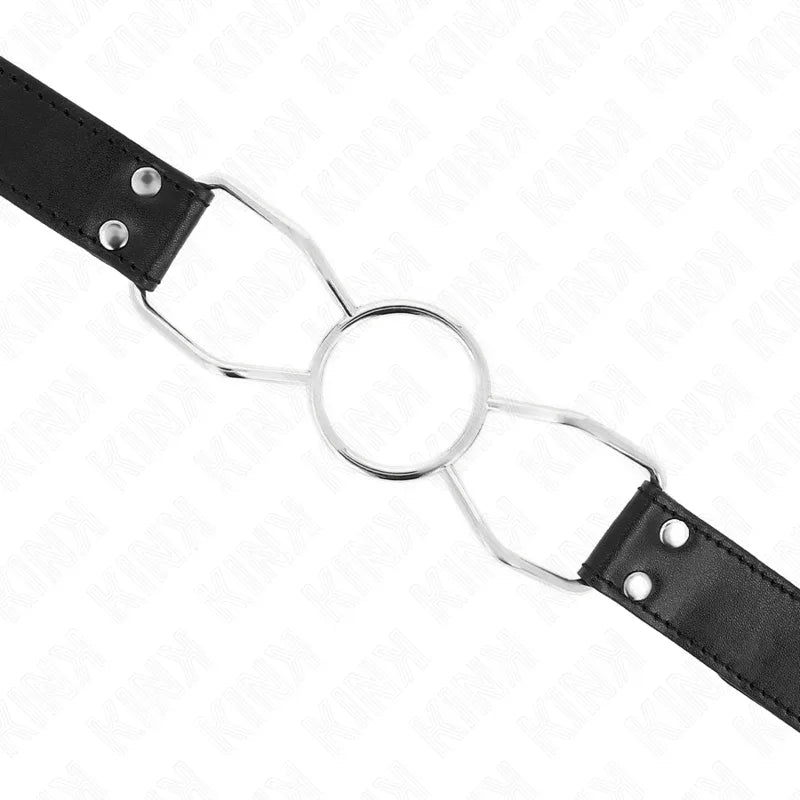 KINK - SPIDER MOUTH GAG 60 X 3 CM GRÖSSE M 4,5 CM - Vanelion Paradise