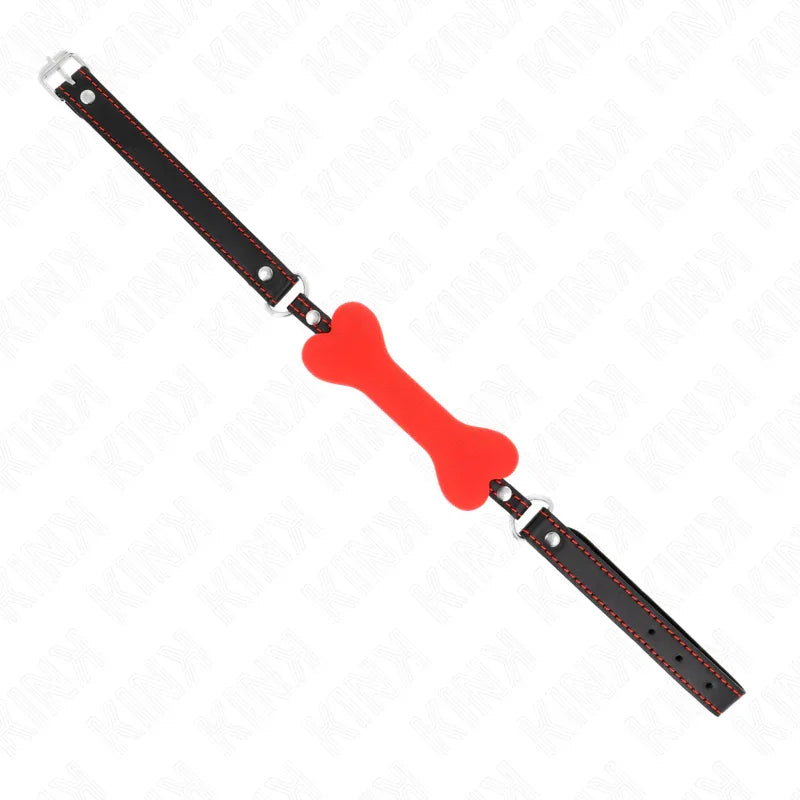KINK - ROTER KNOCHEN 12 CM GAG 63 x 2 CM - Vanelion Paradise