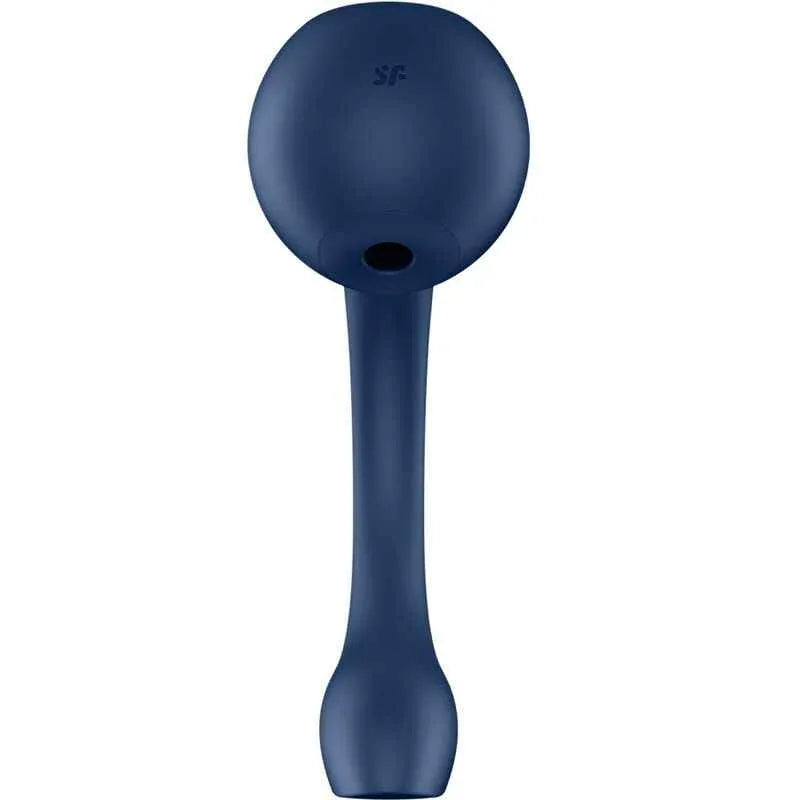 SATISFYER - PRO+ WAVE 4 G-SPOT & AIR PULSE STIMULATOR KOSTENLOSE APP DUNKELBLAU - Vanelion Paradise