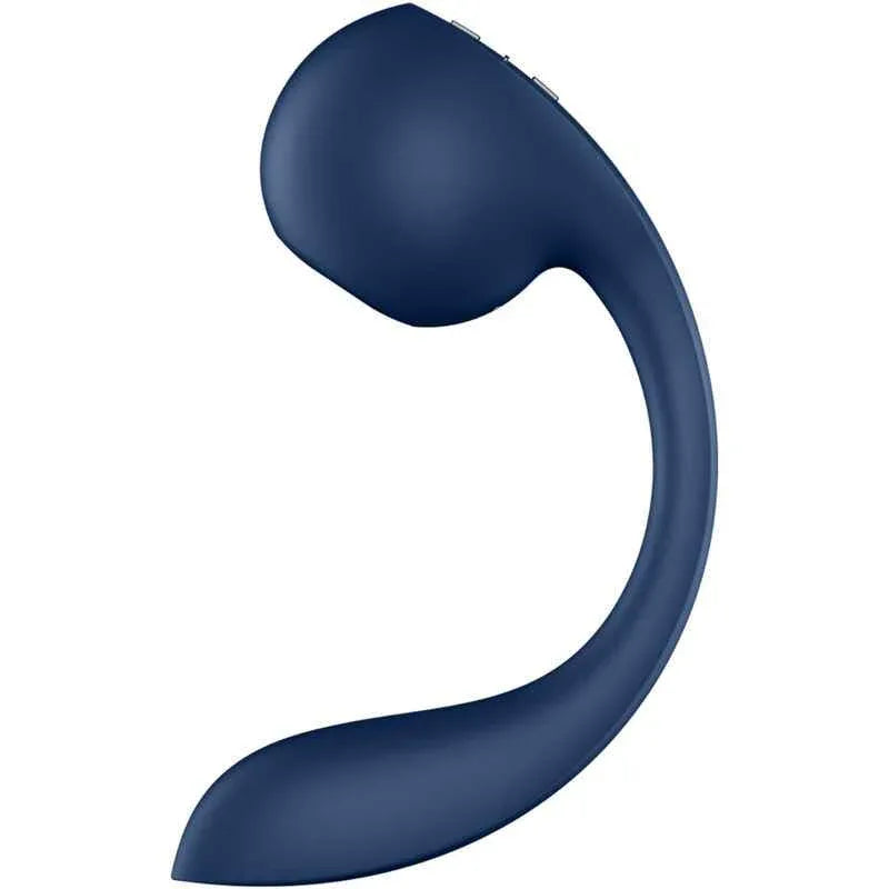 SATISFYER - PRO+ WAVE 4 G-SPOT & AIR PULSE STIMULATOR KOSTENLOSE APP DUNKELBLAU - Vanelion Paradise