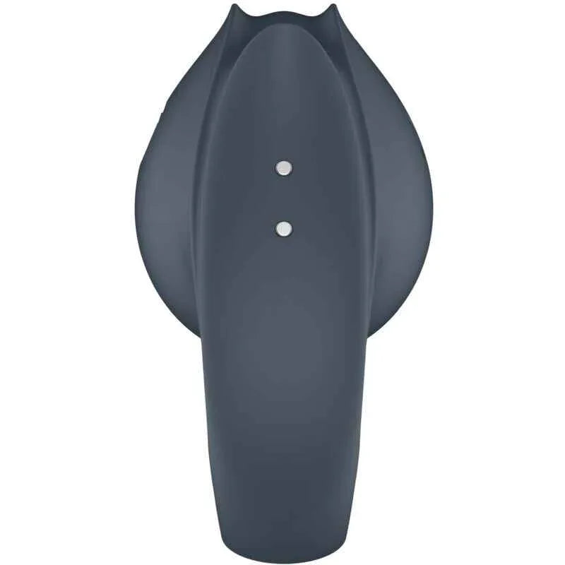 SATISFYER - PERFECT PAIR 2 MULTIVIBRATOR 2 IN 1 PENISRING UND FINGERSTIMULATOR GRAU - Vanelion Paradise