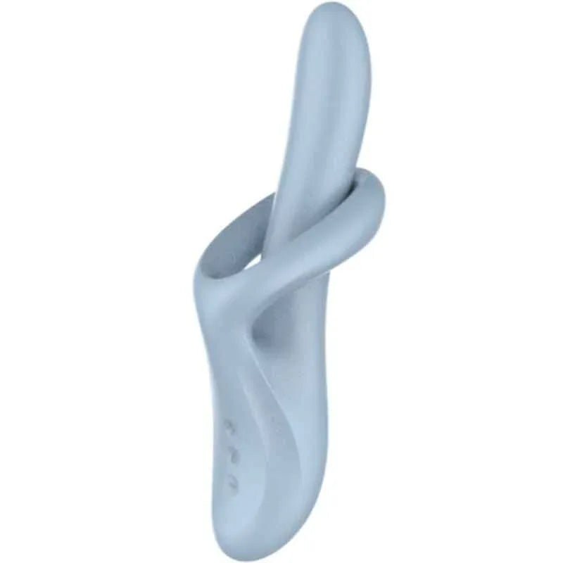 SATISFYER - HEAT FLEX 4 WÄRMEEFFEKT-VIBRATOR 12 VIBRATIONEN BLAU - Vanelion Paradise