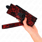 KINK - SPITZENKETTE MIT GÜRTEL MIT ECHTLEDERGÜRTEL 105 CM / 44 X 5,5 CM - Vanelion Paradise
