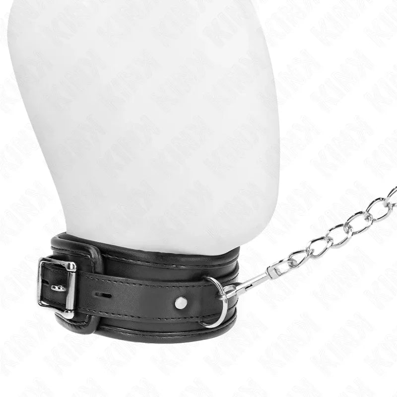 KINK - BASISMODELL HALSBAND MIT LEINE 65 CM MODELL 1 53 X 6 CM - Vanelion Paradise