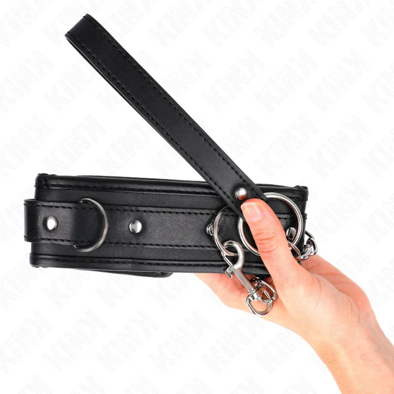 KINK - BASISMODELL HALSBAND MIT LEINE 65 CM MODELL 1 53 X 6 CM - Vanelion Paradise