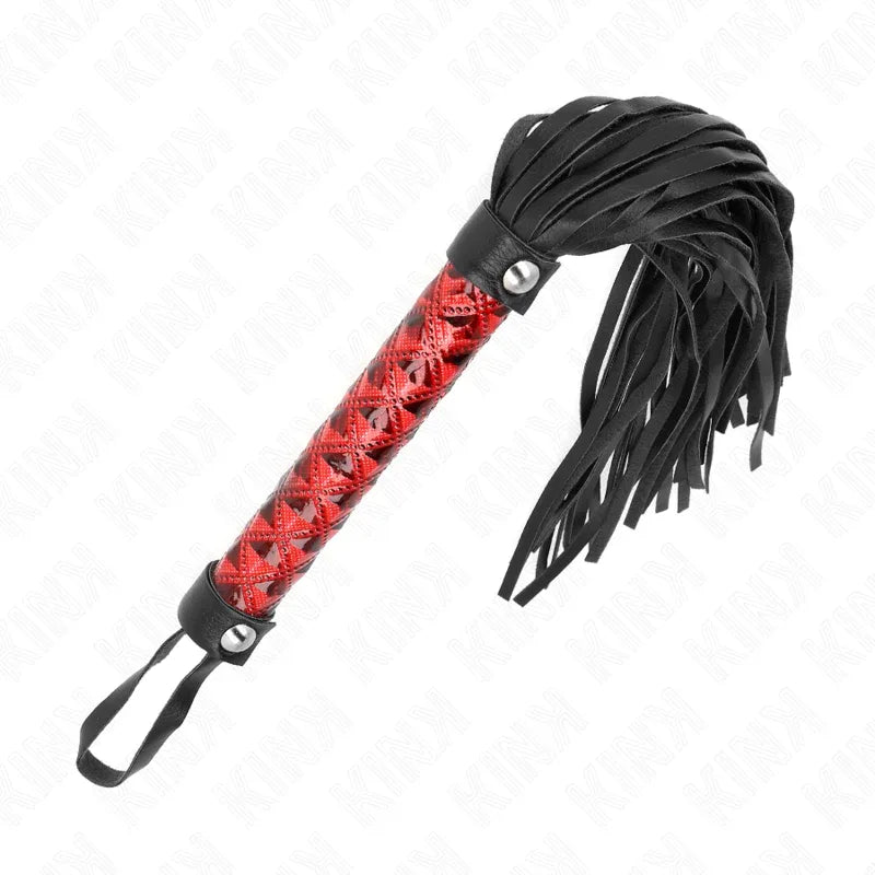 KINK - PEITSCHE MIT RAUTENMUSTER 40 CM - Vanelion Paradise