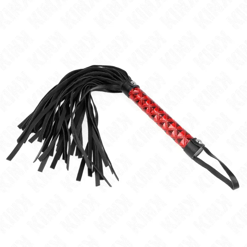 KINK - PEITSCHE MIT RAUTENMUSTER 40 CM - Vanelion Paradise