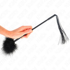 KINK - SILIKONPEITSCHE MIT FEDERN ZUM KITZELN 47 CM - Vanelion Paradise