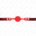 KINK - SILIKONBALL 4 CM GAG MODELL 2 60 x 2 CM - Vanelion Paradise