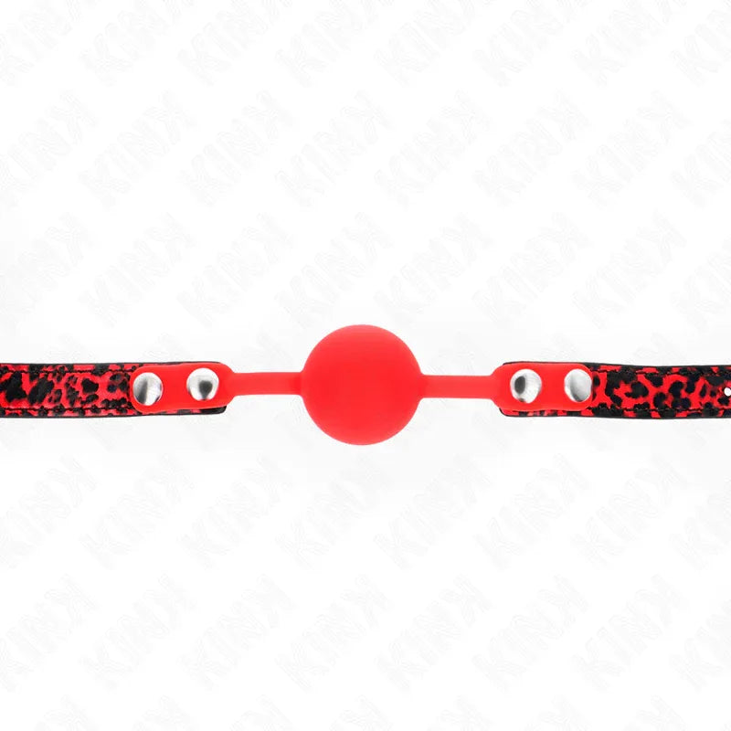 KINK - SILIKONBALL 4 CM GAG MODELL 2 60 x 2 CM - Vanelion Paradise