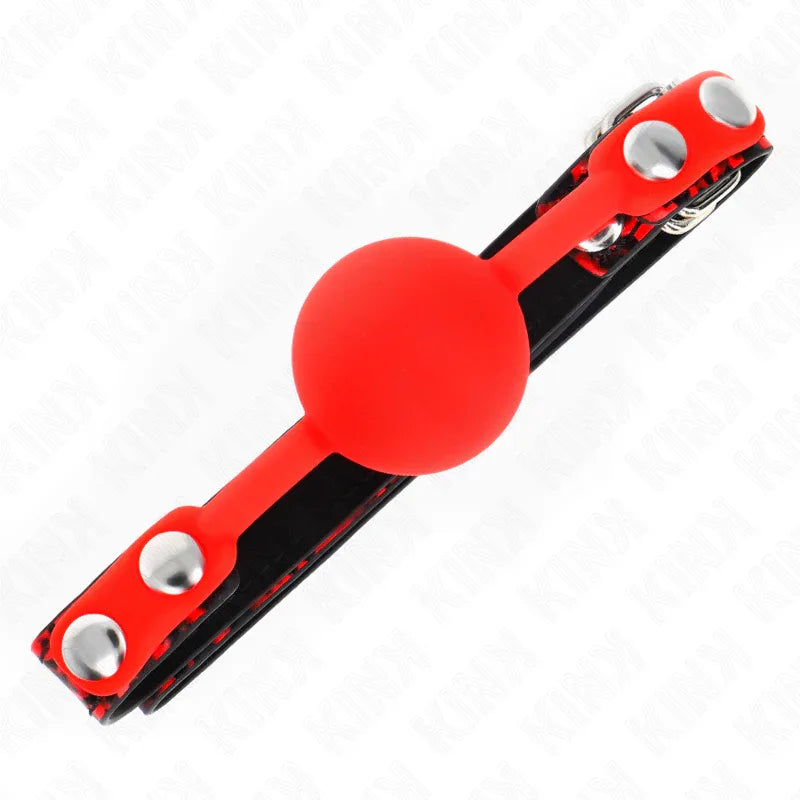 KINK - SILIKONBALL 4 CM GAG MODELL 2 60 x 2 CM - Vanelion Paradise