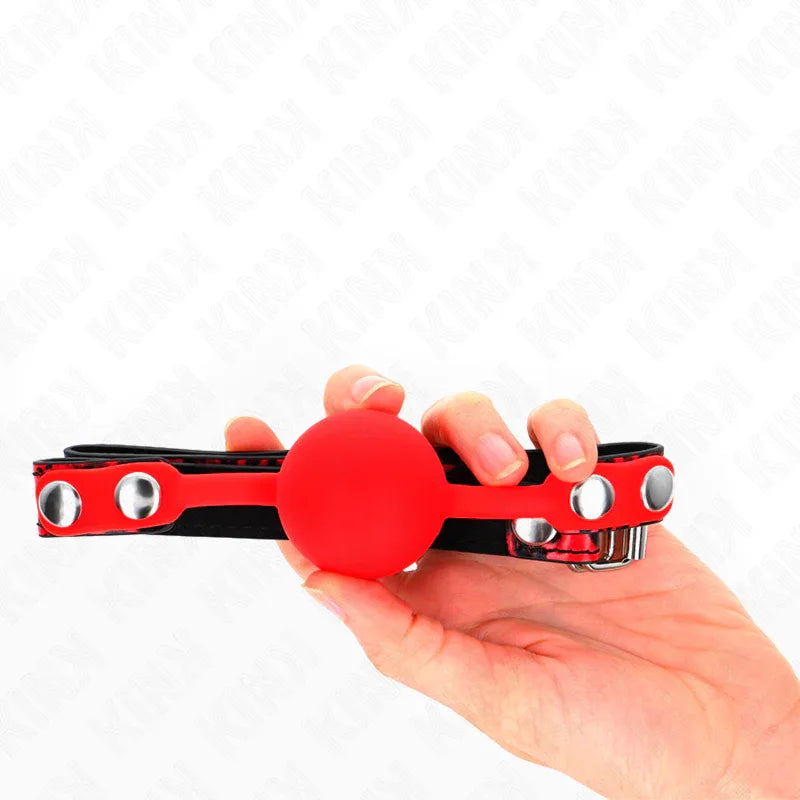 KINK - SILIKONBALL 4 CM GAG MODELL 2 60 x 2 CM - Vanelion Paradise