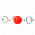 KINK - ROTER TRANSPARENTER PVC-BALL 4 CM KNEBEL VERSTELLBAR - Vanelion Paradise
