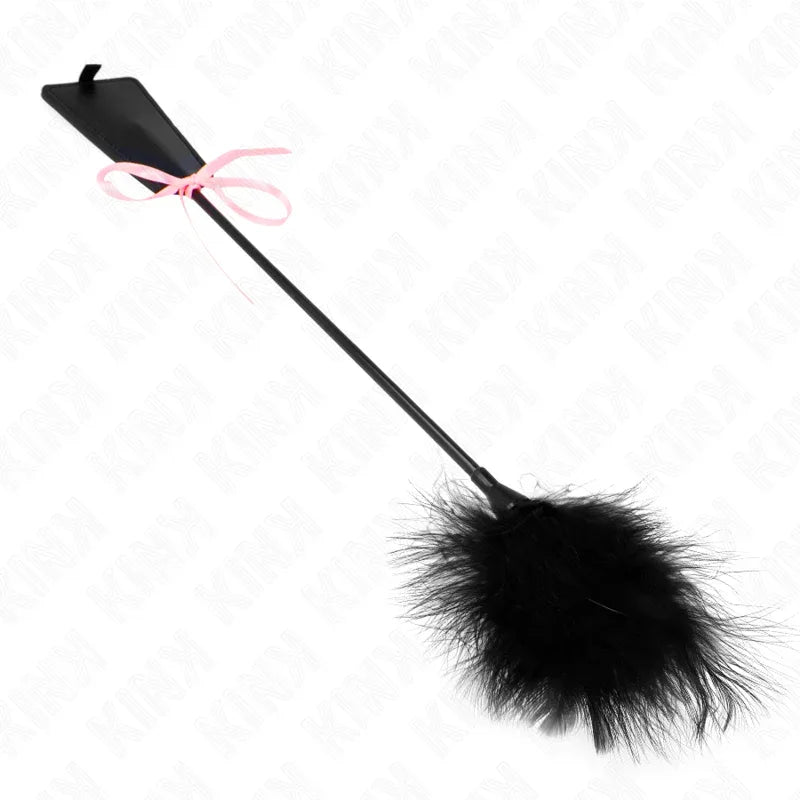 KINK - TICKLE FEATHERS MIT ROSA SCHLEIFE 49 CM - Vanelion Paradise
