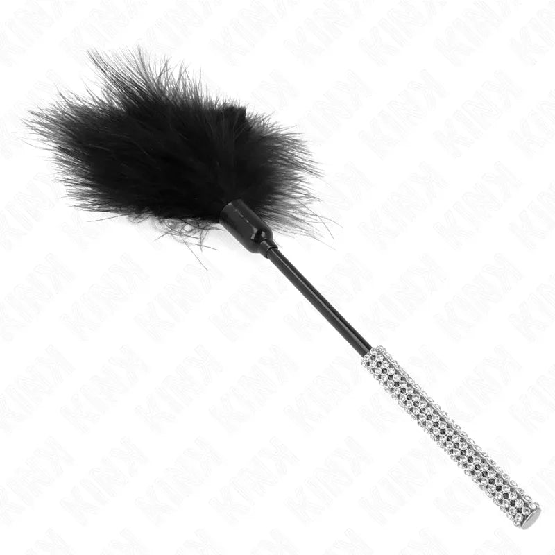 KINK - TICKLE FEDERN MIT STRASSGRIFF 27 CM - Vanelion Paradise