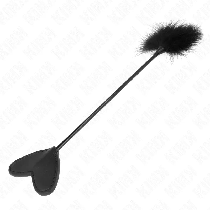 KINK - TICKLE FEATHERS MIT HERZPADDEL 31 CM - Vanelion Paradise