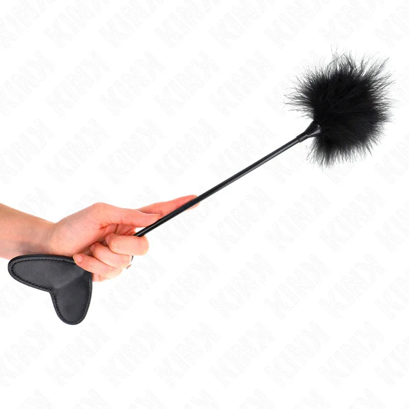 KINK - TICKLE FEATHERS MIT HERZPADDEL 31 CM - Vanelion Paradise