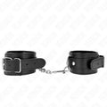 KINK - DÜNNE HANDGELENKFESSELN SCHWARZ VERSTELLBAR 21-33 CM - Vanelion Paradise