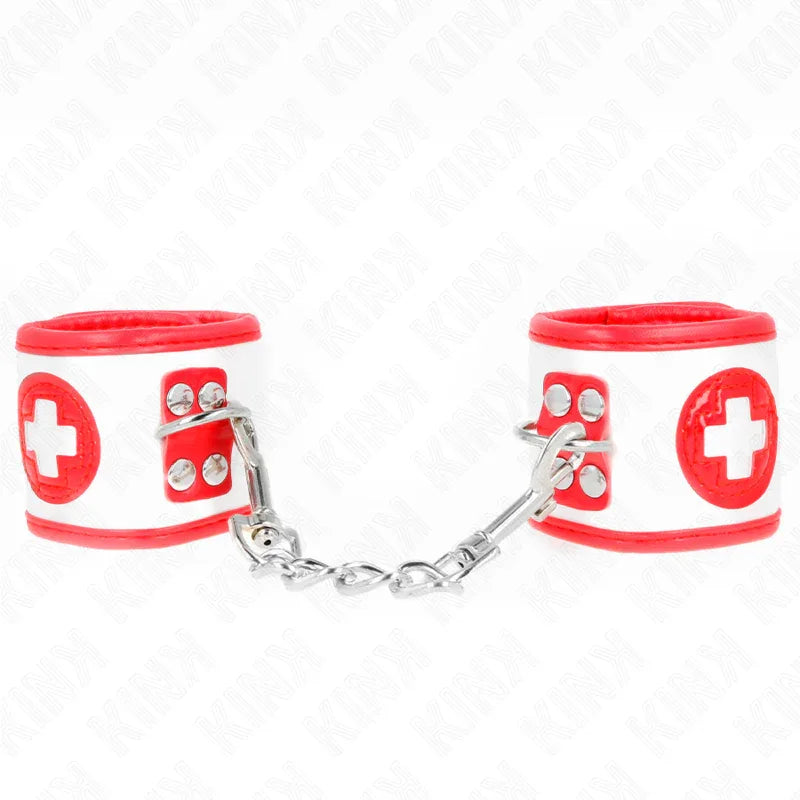 KINK - MINI-HANDFESSEL FÜR KRANKENSCHWESTERN, VERSTELLBAR 18-23 CM X 5 CM - Vanelion Paradise