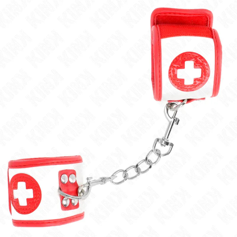 KINK - MINI-HANDFESSEL FÜR KRANKENSCHWESTERN, VERSTELLBAR 18-23 CM X 5 CM - Vanelion Paradise
