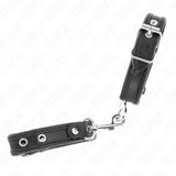 KINK - MINI-ARMBÄNDER SCHWARZ MIT NIETEN VERSTELLBAR 16-22 CM X 2 CM - Vanelion Paradise