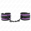 KINK - NEOPREN HANDGELENKFESSELN HELLLILA VERSTELLBAR 21-28 CM X 5 CM - Vanelion Paradise