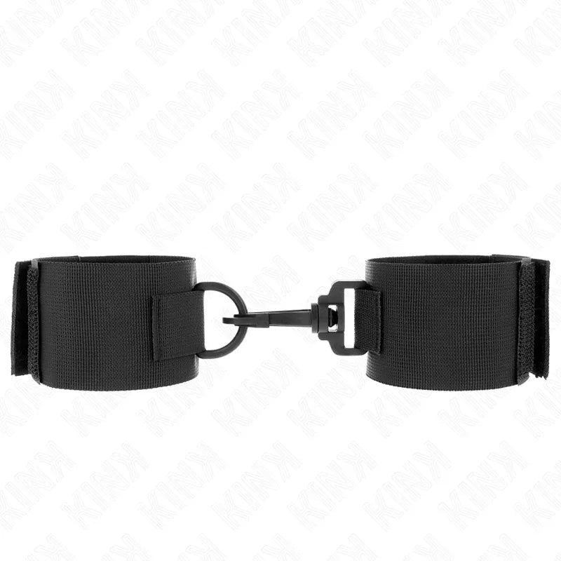 KINK - NYLON HANDGELENKFESSELN SCHWARZ - Vanelion Paradise