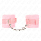 KINK - BEGINNER PELZHANDMANSCHETTEN ROSA 30 X 7 CM - Vanelion Paradise