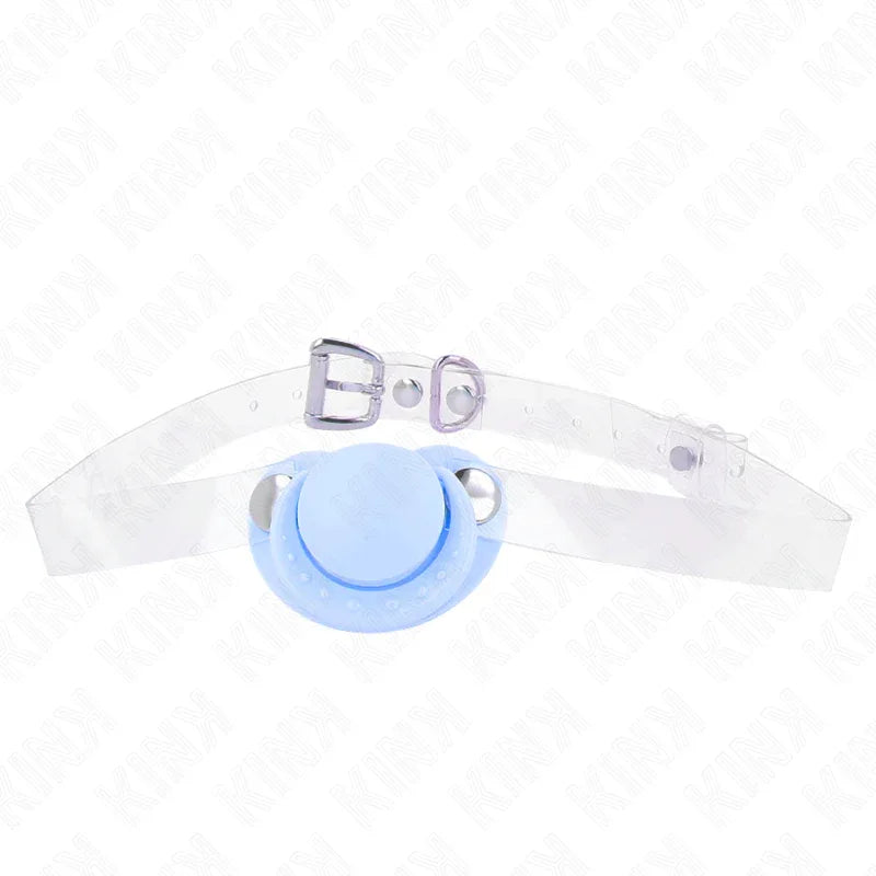 KINK - HELLBLAUER SCHNULLERFORM-SPRUDEL 5,5 x 4 CM VERSTELLBAR 43-60 CM - Vanelion Paradise