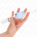 KINK - HELLBLAUER SCHNULLERFORM-SPRUDEL 5,5 x 4 CM VERSTELLBAR 43-60 CM - Vanelion Paradise