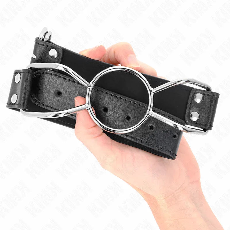 KINK - SPIDER MOUTH GAG 60 X 3 CM GRÖSSE L 5 CM - Vanelion Paradise