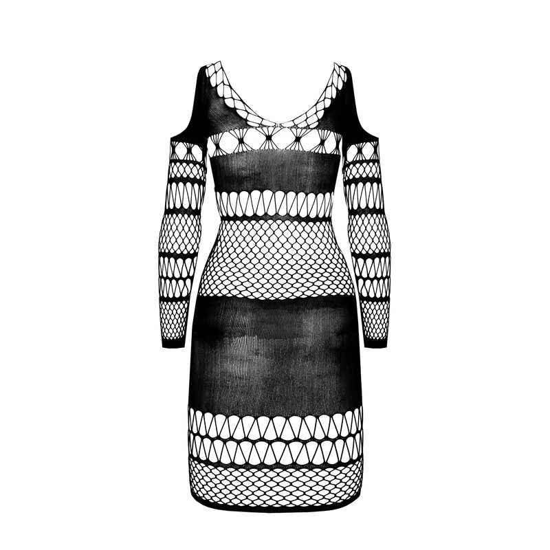 PASSION - BS 105 BODYSTOCKING SCHWARZ EINE GRÖSSE - Vanelion Paradise