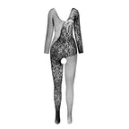 PASSION - BS 107 BODYSTOCKING WEISS EINE GRÖSSE - Vanelion Paradise