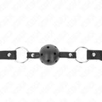 KINK - HOHLHARTER SCHWARZER BALL 4,5 CM GAG MODELL 1 63,5 X 2 CM - Vanelion Paradise