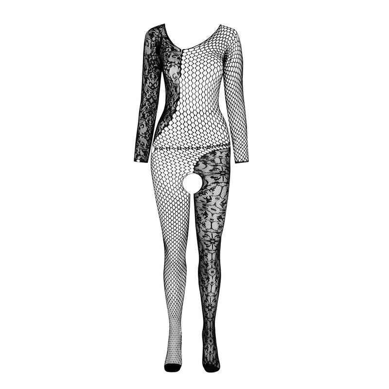 PASSION - BS 107 BODYSTOCKING SCHWARZ EINE GRÖSSE - Vanelion Paradise