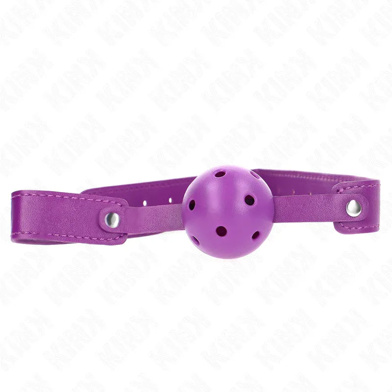KINK - LILA ATMUNGSAKTIVER BALL 4,5 CM MAG 65 x 2,5 CM - Vanelion Paradise