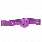 KINK - LILA ATMUNGSAKTIVER BALL 4,5 CM MAG 65 x 2,5 CM - Vanelion Paradise