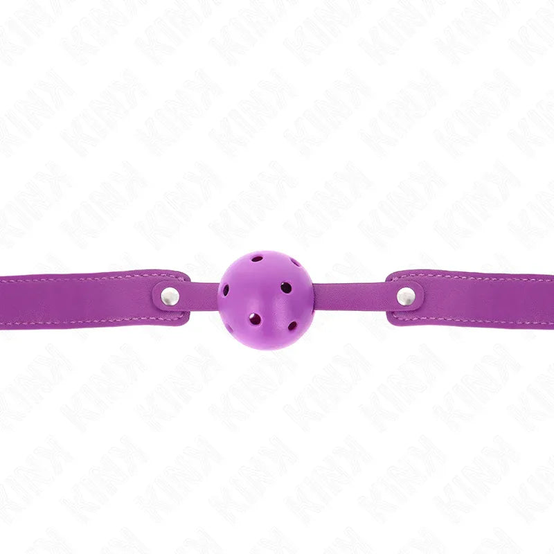 KINK - LILA ATMUNGSAKTIVER BALL 4,5 CM MAG 65 x 2,5 CM - Vanelion Paradise