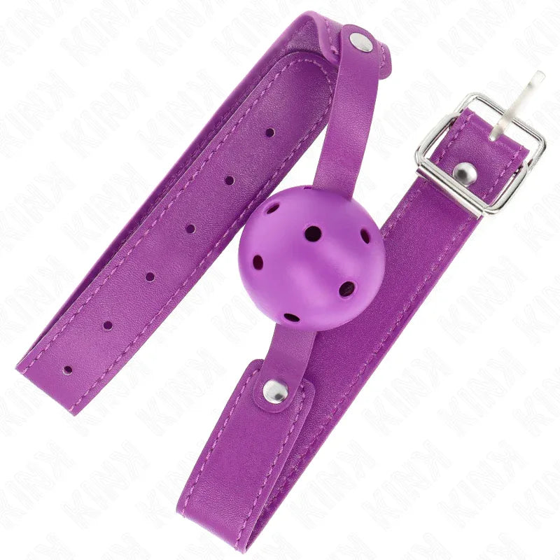 KINK - LILA ATMUNGSAKTIVER BALL 4,5 CM MAG 65 x 2,5 CM - Vanelion Paradise