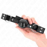 KINK - WEICHER UND FESTER KUGELKOPF 4 CM MIT KUNSTLEDERBAND 62 x 2,5 CM VERSTELLBAR 42-58 CM - Vanelion Paradise