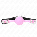 KINK - LEUCHTENDER SILIKONBALL 4 CM Knebel 60 x 2 CM - Vanelion Paradise