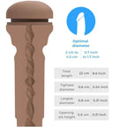 KIIROO - FEEL STROKER EXTRA ENGER PO MITTELBRAUN - Vanelion Paradise