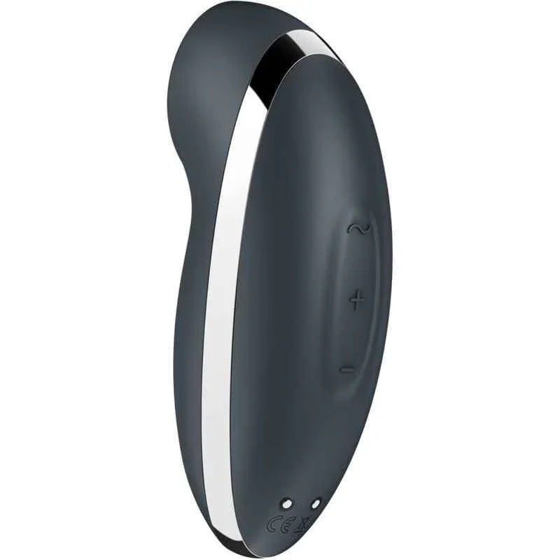 SATISFYER - TAP & CLIMAX 2 VIBRATOR & STIMULATOR GRAU - Vanelion Paradise