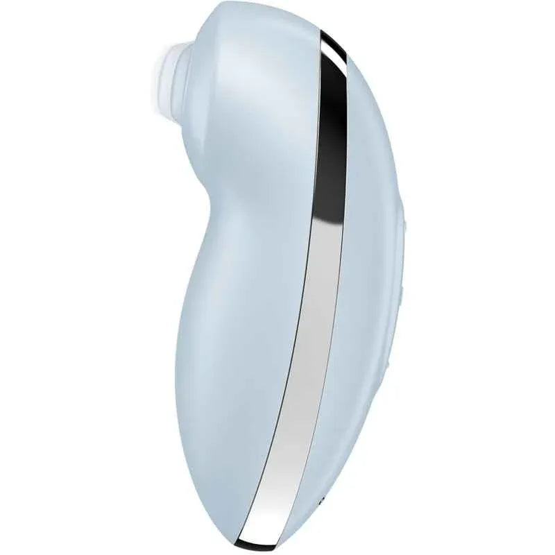 SATISFYER - TAP & CLIMAX 2 VIBRATOR & STIMULATOR BLAU - Vanelion Paradise