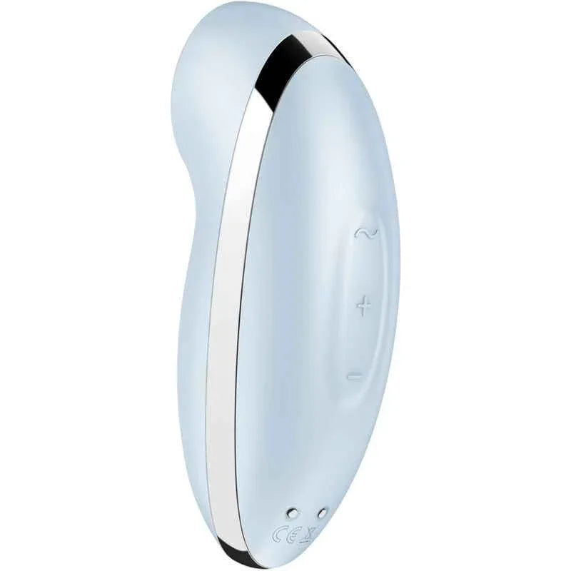 SATISFYER - TAP & CLIMAX 2 VIBRATOR & STIMULATOR BLAU - Vanelion Paradise