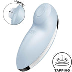SATISFYER - TAP & CLIMAX 2 VIBRATOR & STIMULATOR BLAU - Vanelion Paradise