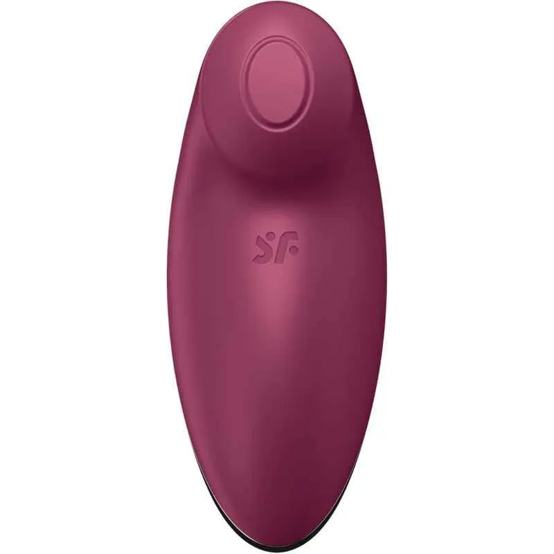 SATISFYER - TAP & CLIMAX 2 VIBRATOR & STIMULATOR ROT - Vanelion Paradise